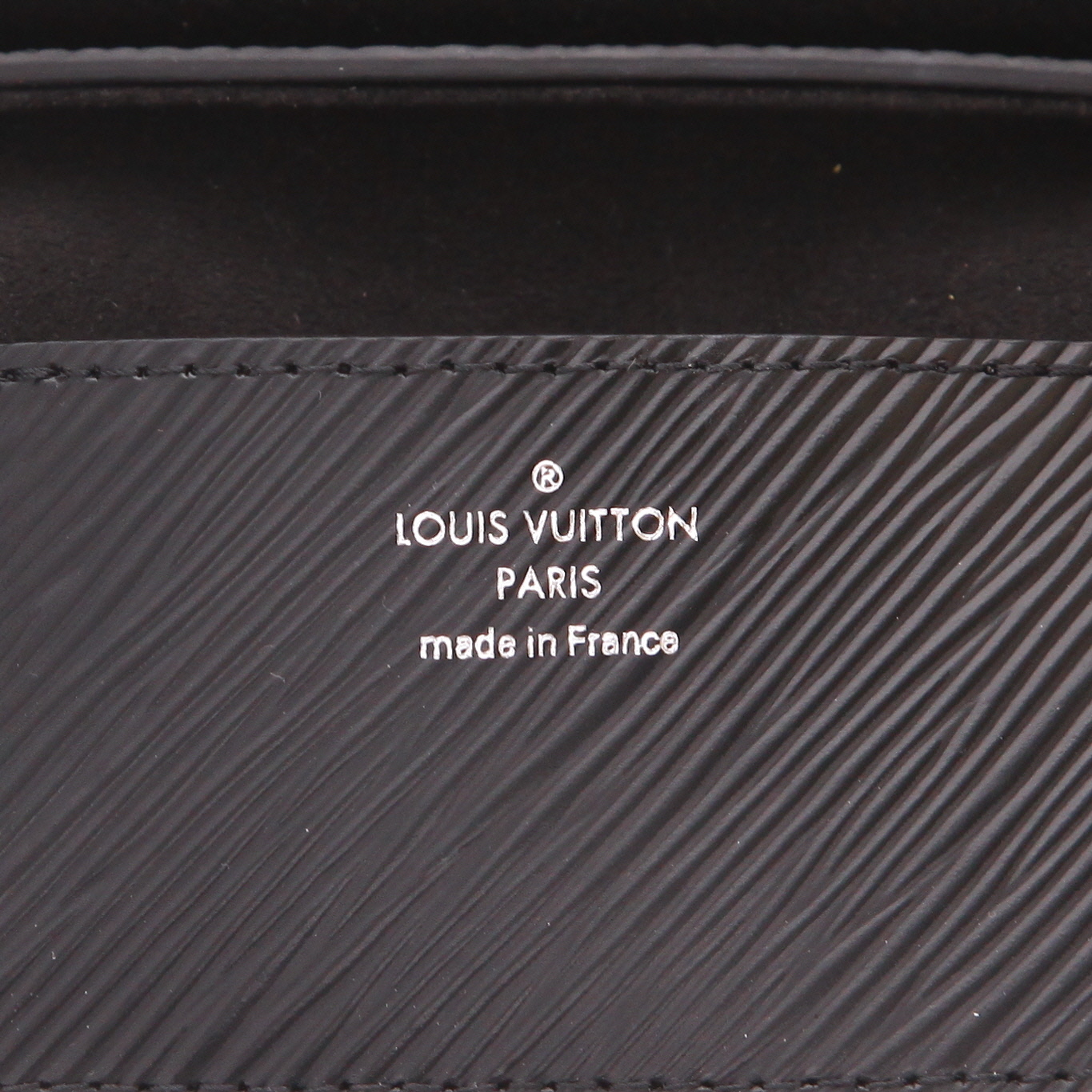 Sac bandoulière Louis Vuitton  Twist petit modèle  en cuir épi noir - Detail D2