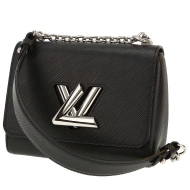 Borsa a tracolla Louis Vuitton  Twist modello piccolo  in pelle Epi nera