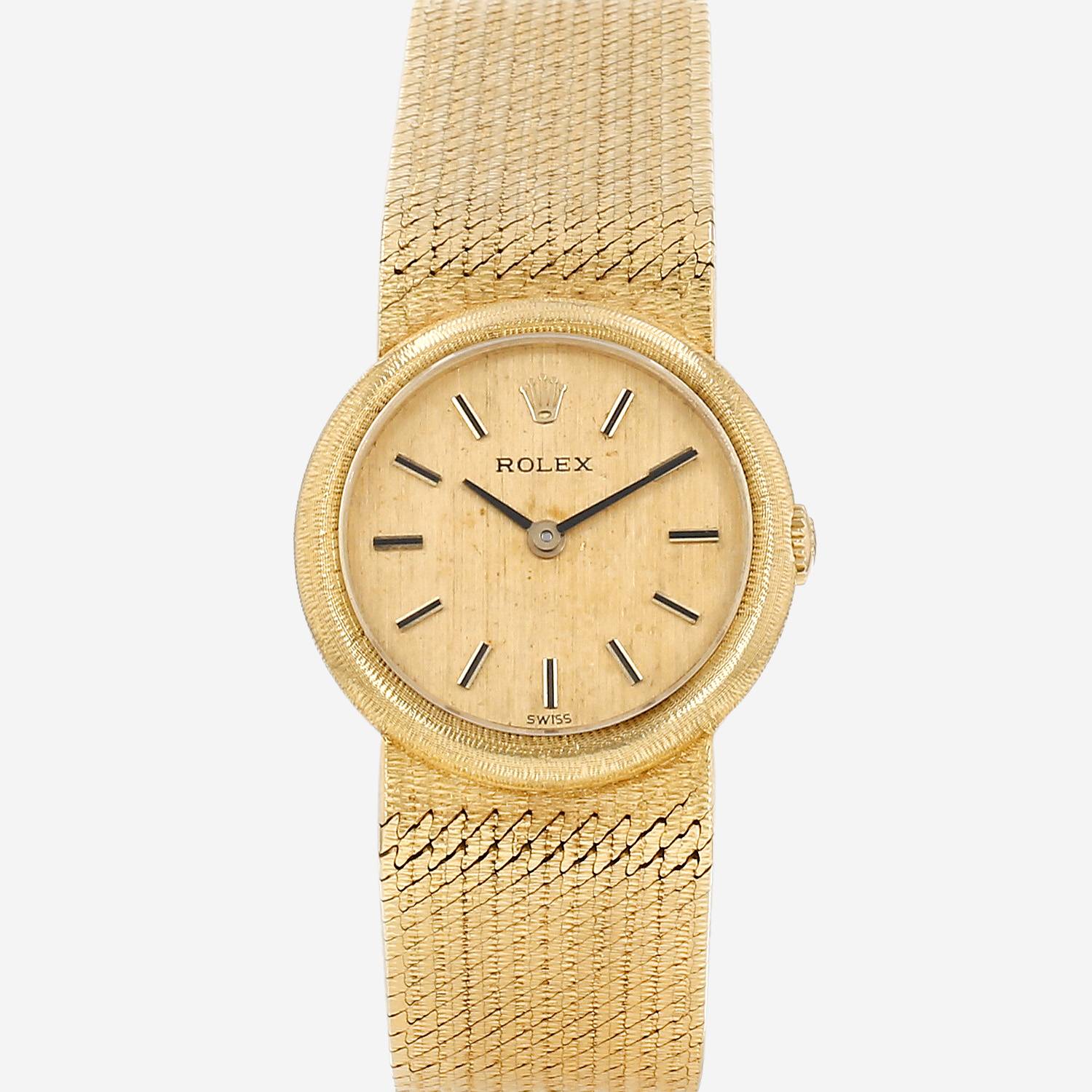 Montre Rolex Vintage en or jaune Vers 1970
