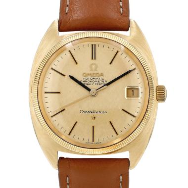 Montre Omega Constellation en or jaune Ref: Omega - 168027  Vers 1960
