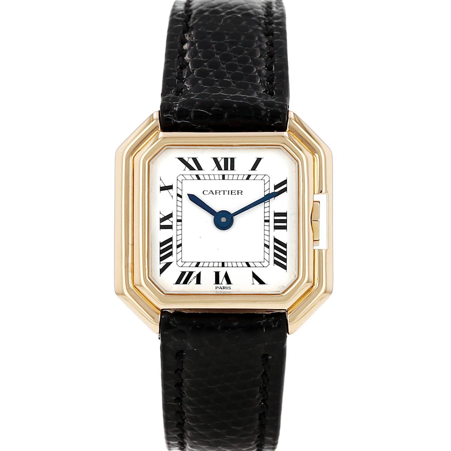 Montre Cartier Ceinture en or jaune Ref: Cartier - 7810 Vers 1990 Montre Cartier Ceinture en or jaune Ref: Cartier - 7810 Vers 1990