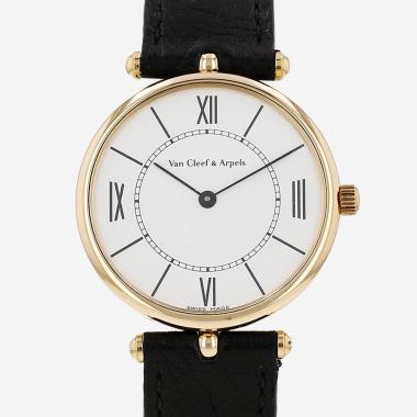 Montre Van Cleef 
Arpels Pierre Arpels en or jaune Vers 2000