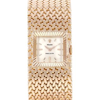 Reloj Rolex Rolex Precision de oro rosa Circa 1950