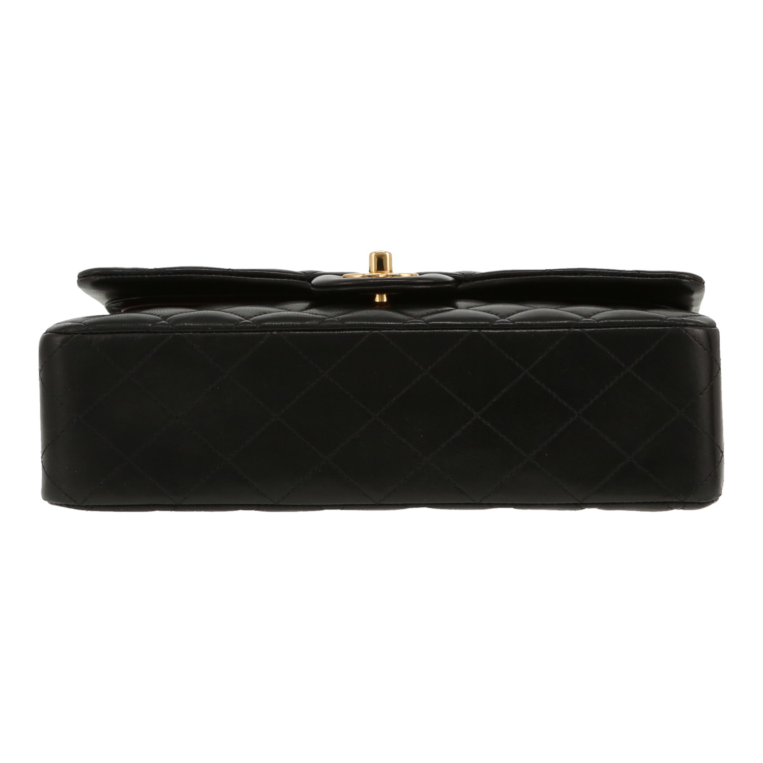 Sac à main Chanel  Timeless Classic en cuir matelassé noir - Detail D1