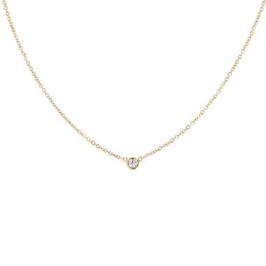 Collana Tiffany & Co Diamonds By The Yard in oro giallo e diamante