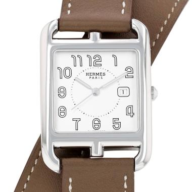 Hermès Cape Cod  in stainless steel Ref: Hermes - CC2.710  Circa 2020