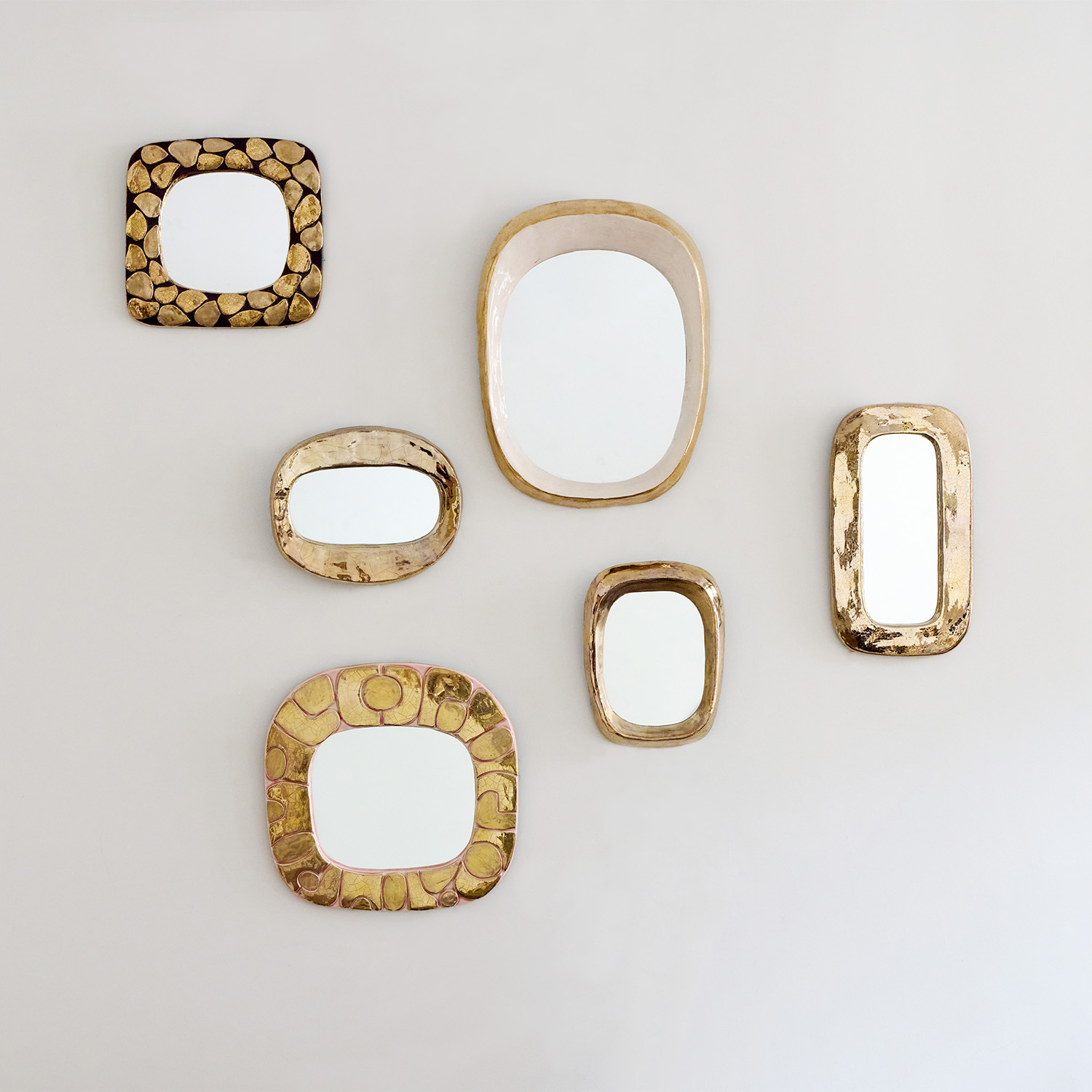 'Pétales' mirror - circa 1990 - Detail D1