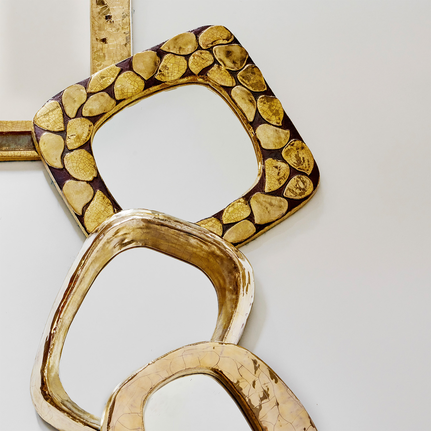 'Pétales' mirror - circa 1990 - Detail D2