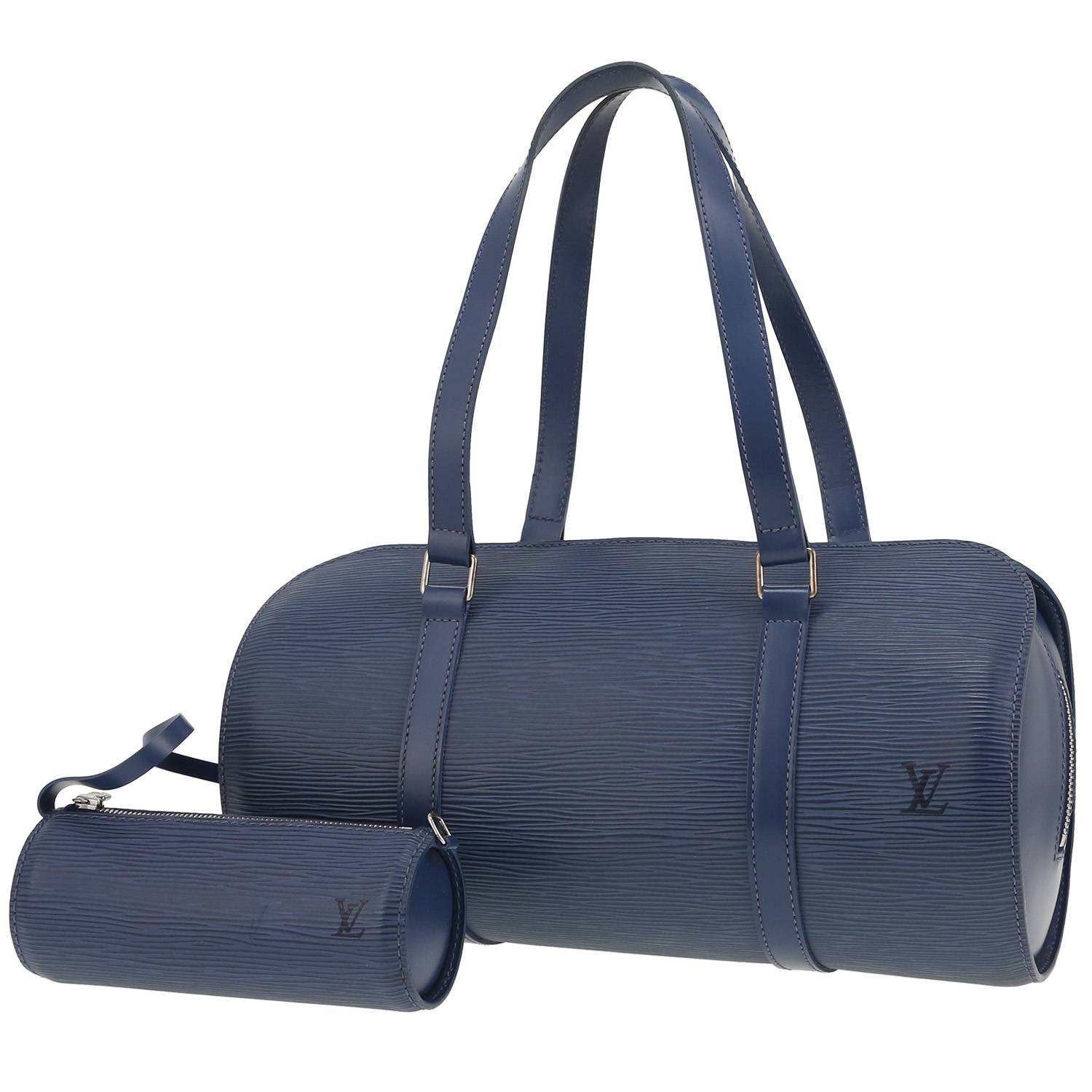 Sac Louis Vuitton Jasmin Cuir Épi Bleu d’Occasion Sac Louis Vuitton Jasmin Cuir Épi Bleu d’Occasion