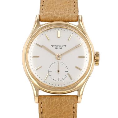 Montre Patek Philippe Calatrava en or jaune Ref: Patek Philippe - 2451  Vers 1950 Montre Patek Philippe Calatrava en or jaune Ref: Patek Philippe - 2451  Vers 1950
