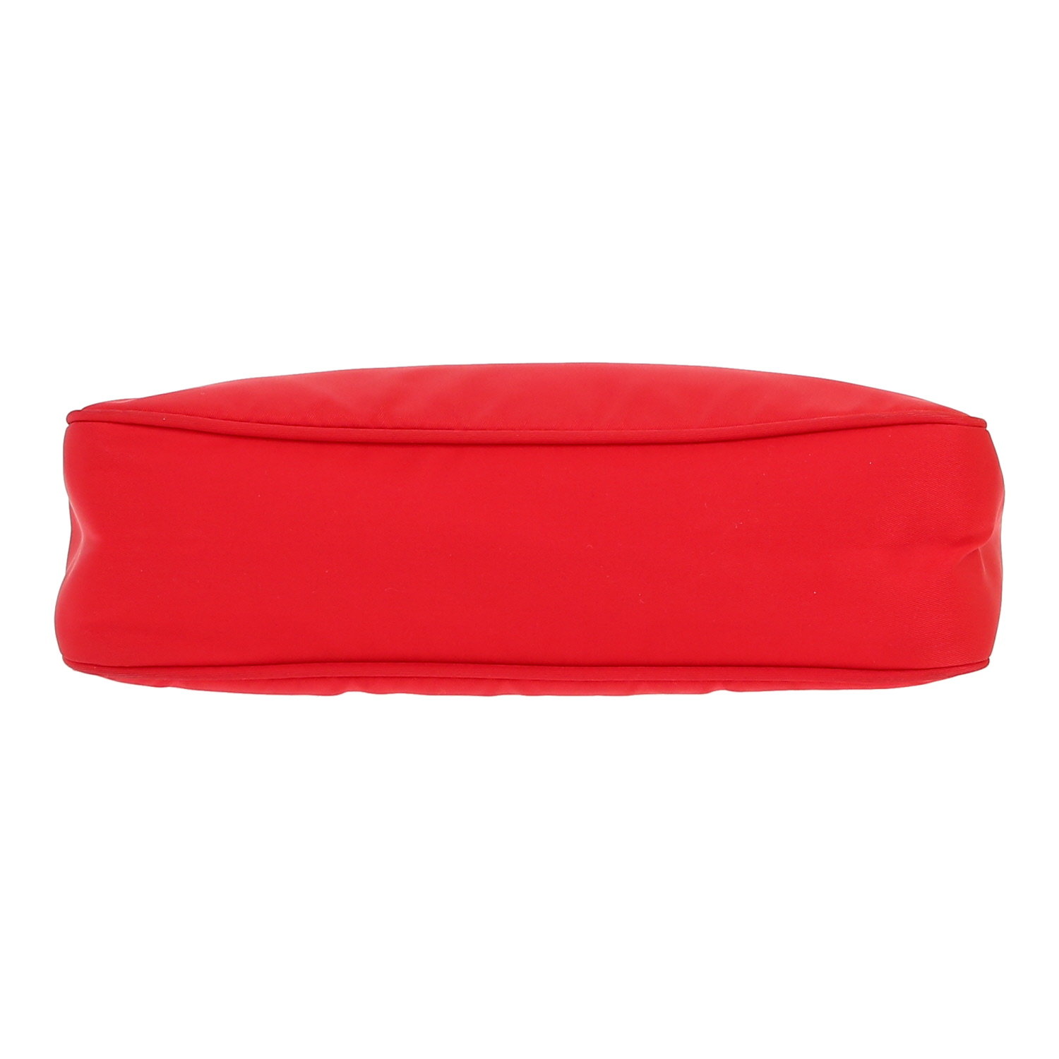 Prada  Re-nylon handbag  in red canvas - Detail D1