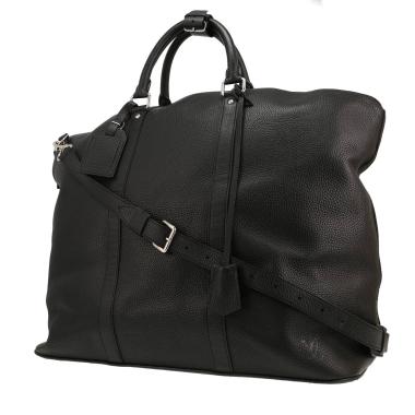 Louis Vuitton  Lockit travel bag  in black grained leather