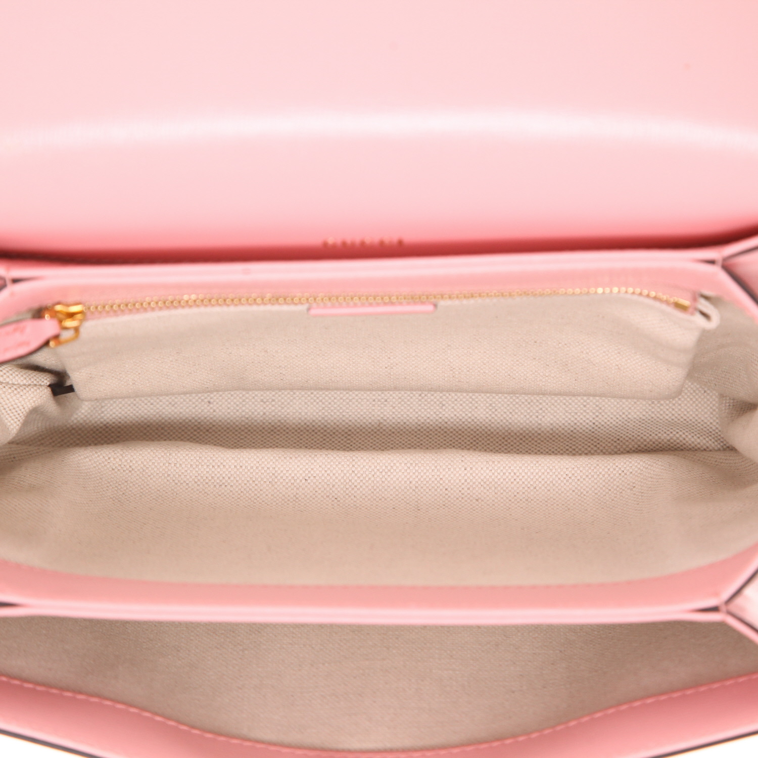 Gucci  1955 Horsebit shoulder bag  in pink and red leather - Detail D3