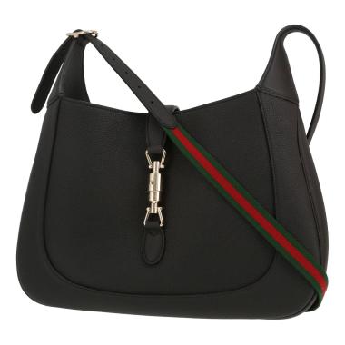 Borsa a tracolla Gucci  Jackie 1961 in pelle martellata nera