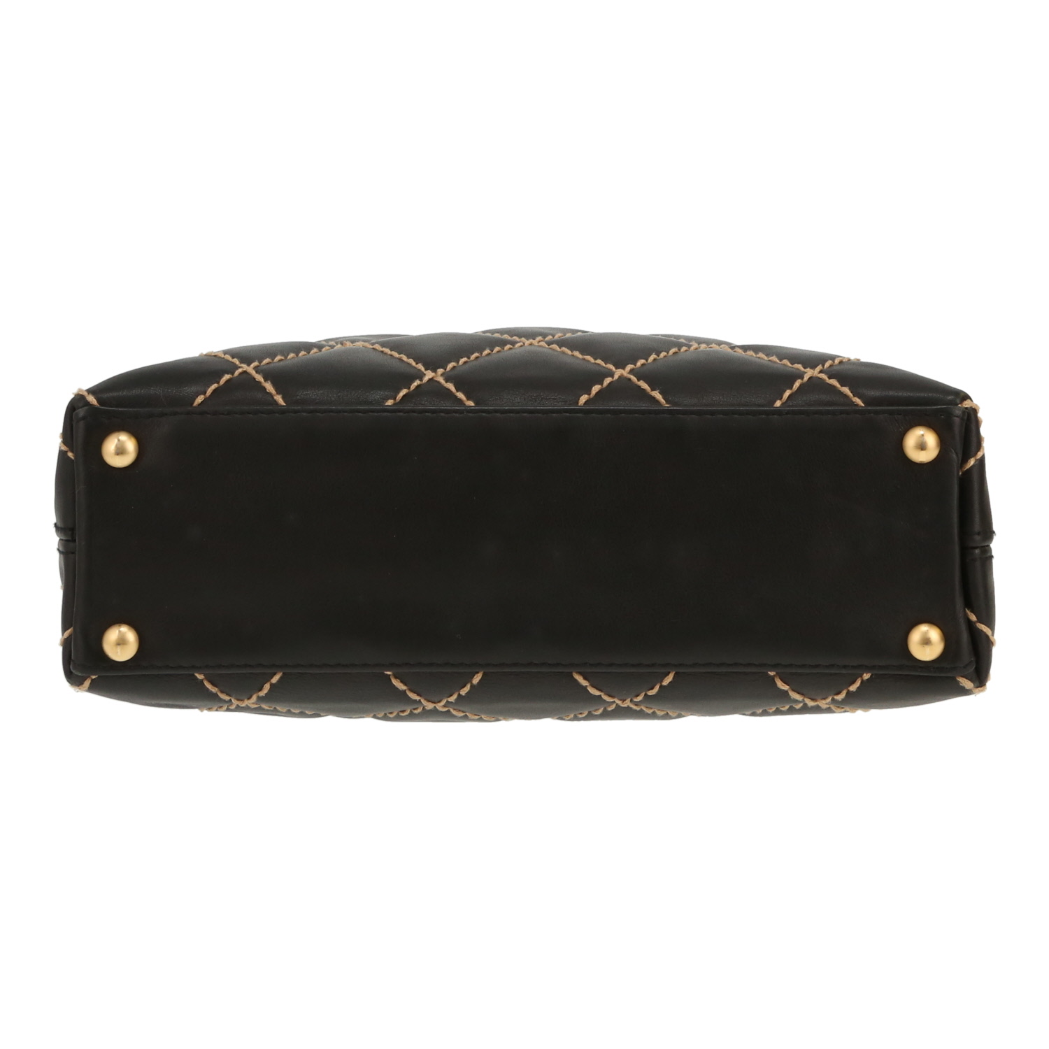 Borsa Chanel   in pelle trapuntata nera - Detail D1