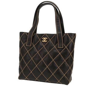 Borsa Chanel   in pelle trapuntata nera