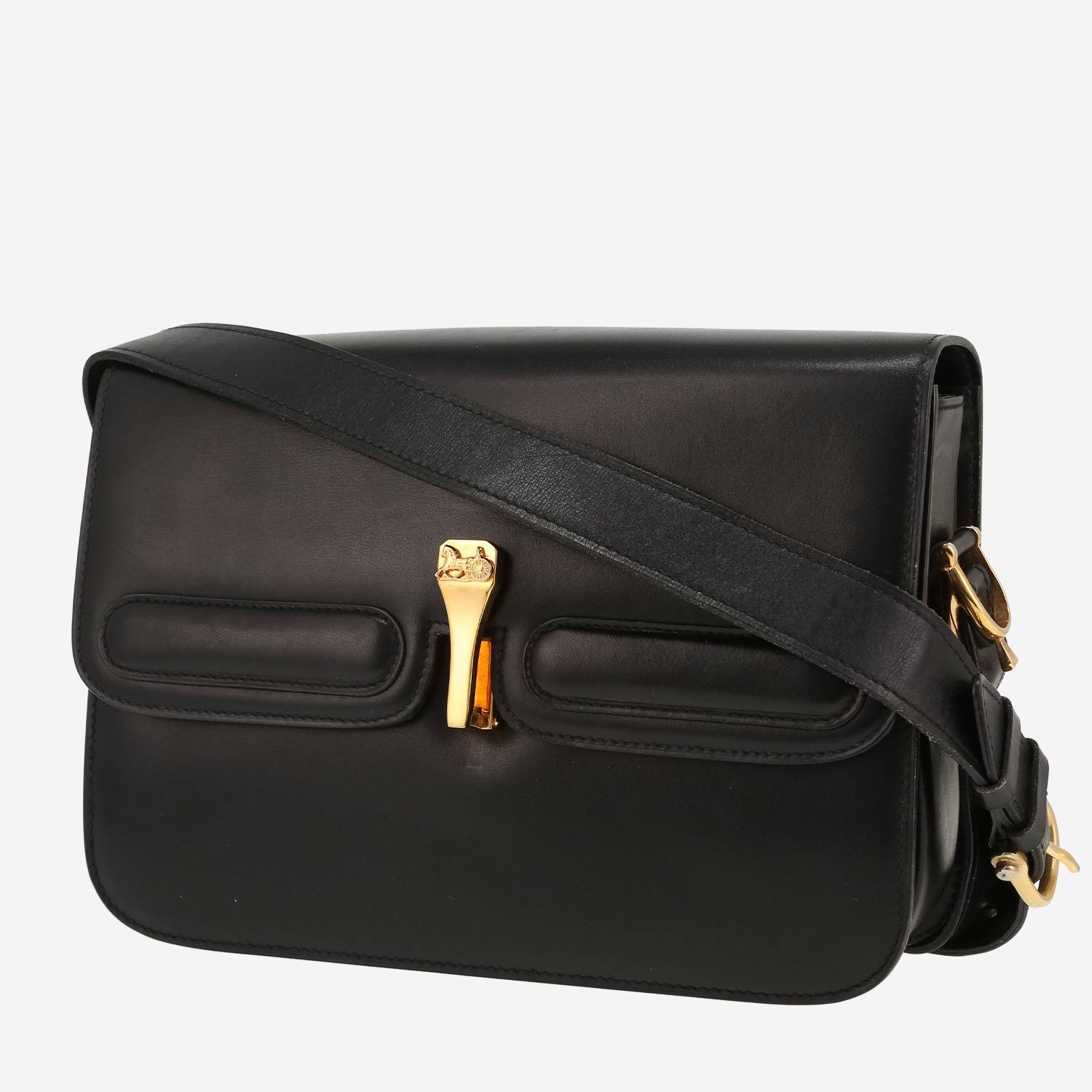 Borsa Celine vintage in pelle nera