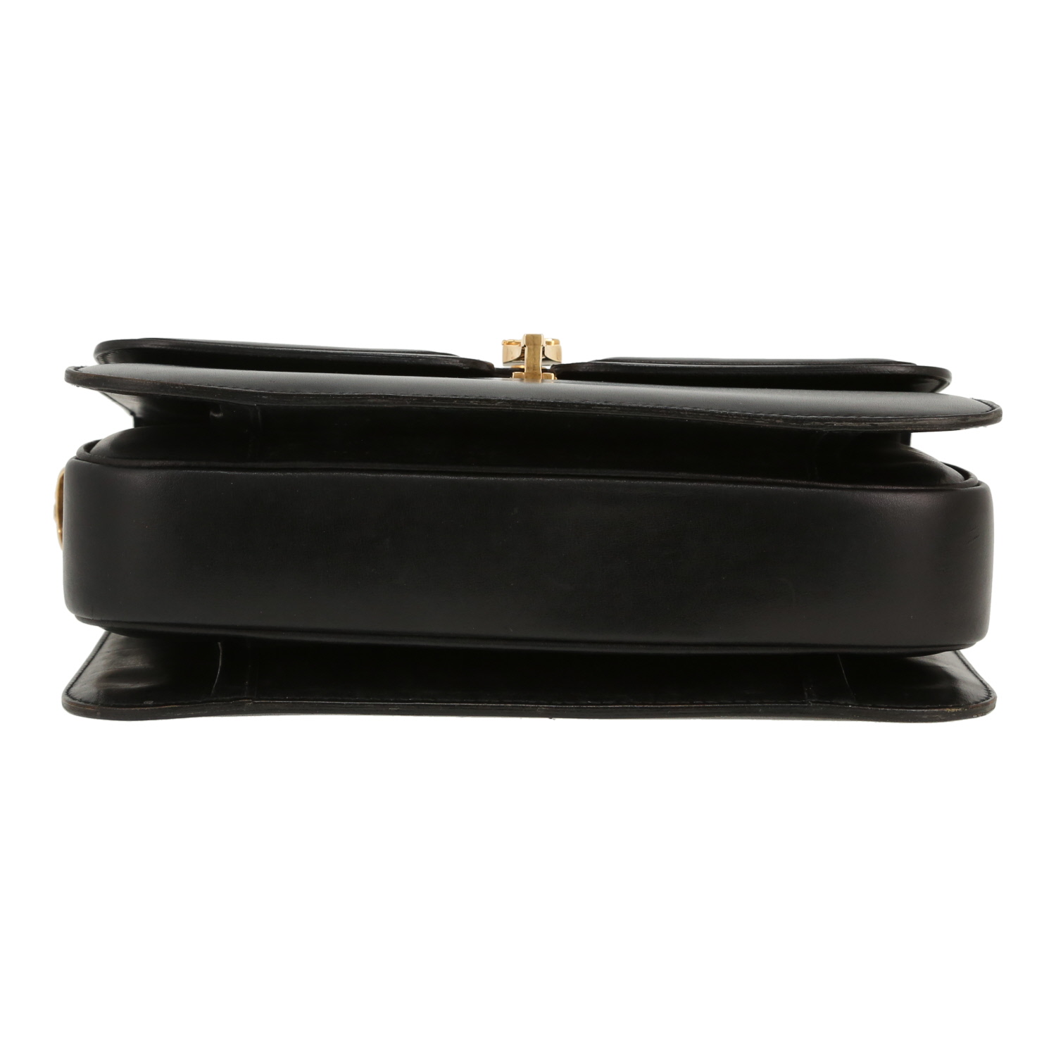 Bolso Celine vintage de piel negra - Detail D1