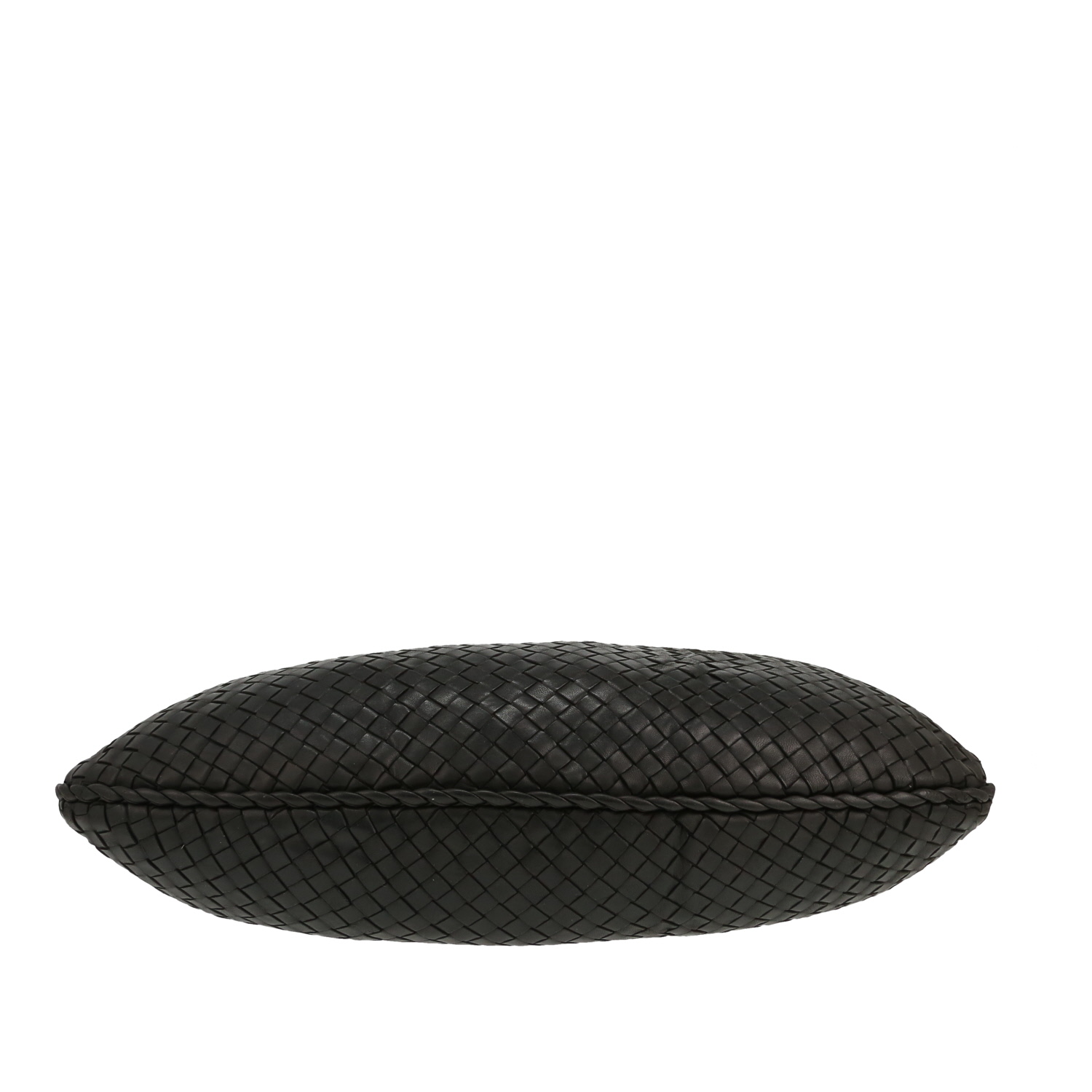 Bolso de mano Bottega Veneta  Veneta en cuero intrecciato negro - Detail D1