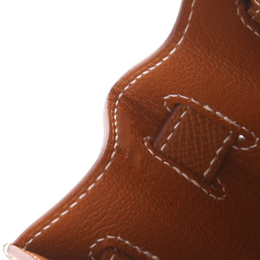Borsa Hermès  Kelly 28 cm in pelle Epsom gold - Detail D4