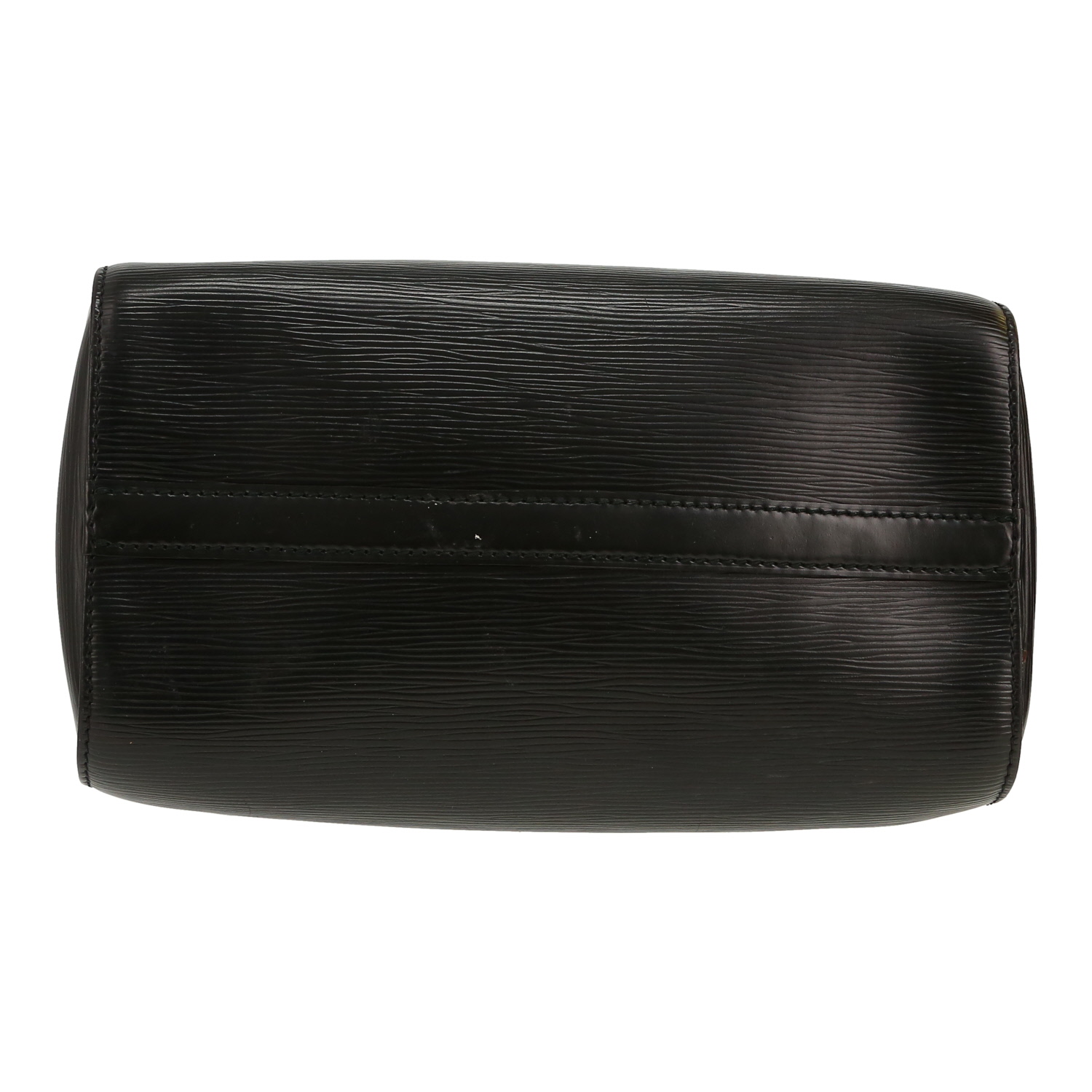 Bolso de mano Louis Vuitton  Speedy 25 en cuero Epi negro - Detail D1