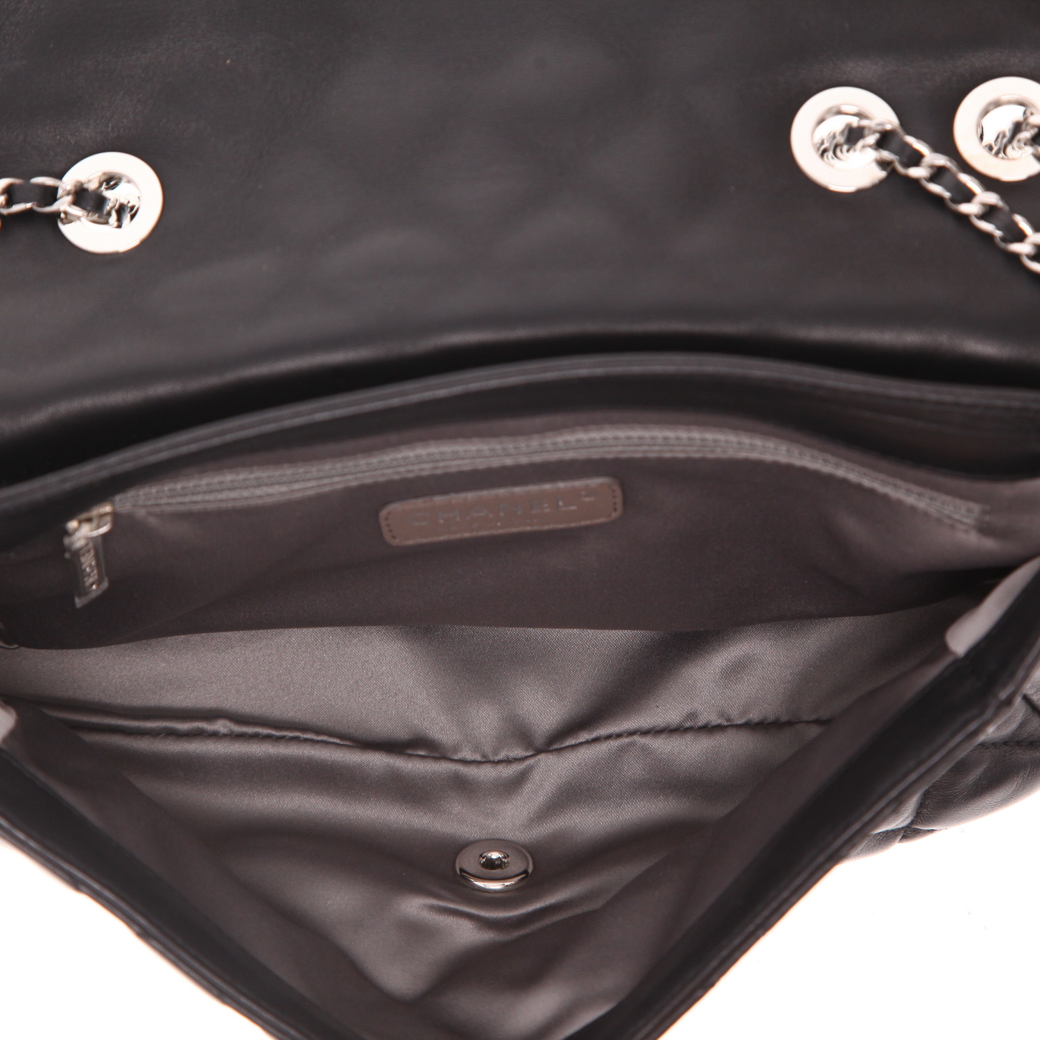 Borsa Chanel  Timeless in pelle trapuntata nera - Detail D3