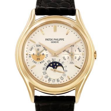 Reloj Patek Philippe Perpetual Calendar de oro amarillo Ref: Patek Philippe - 3940 Série MK2 Circa 1993