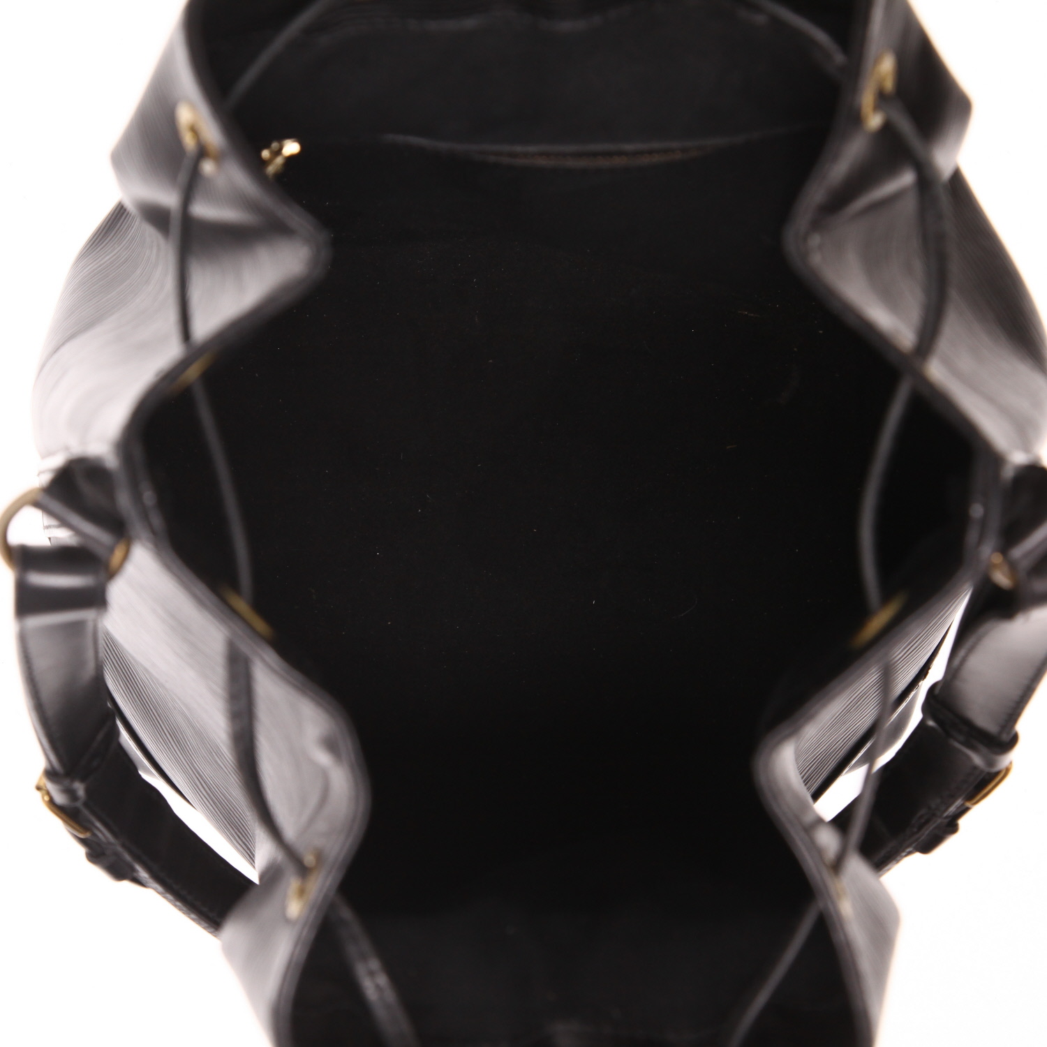 Bolso de mano Louis Vuitton  Noé en cuero Epi negro - Detail D3