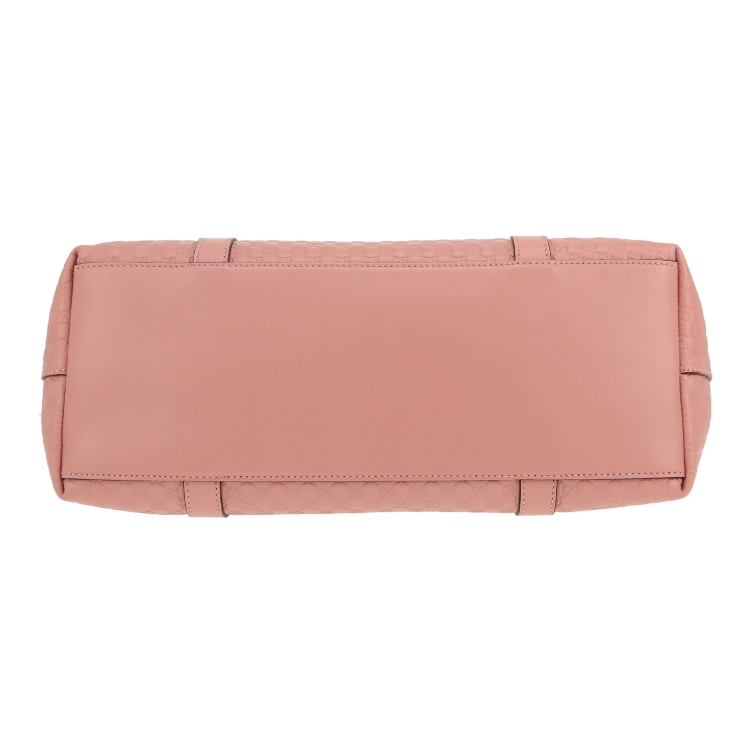 Gucci   handbag  in pink monogram leather - Detail D1