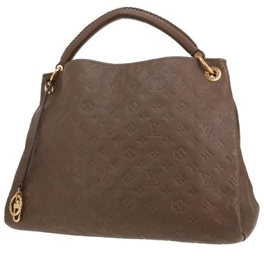 Louis Vuitton  Artsy handbag  in brown empreinte monogram leather
