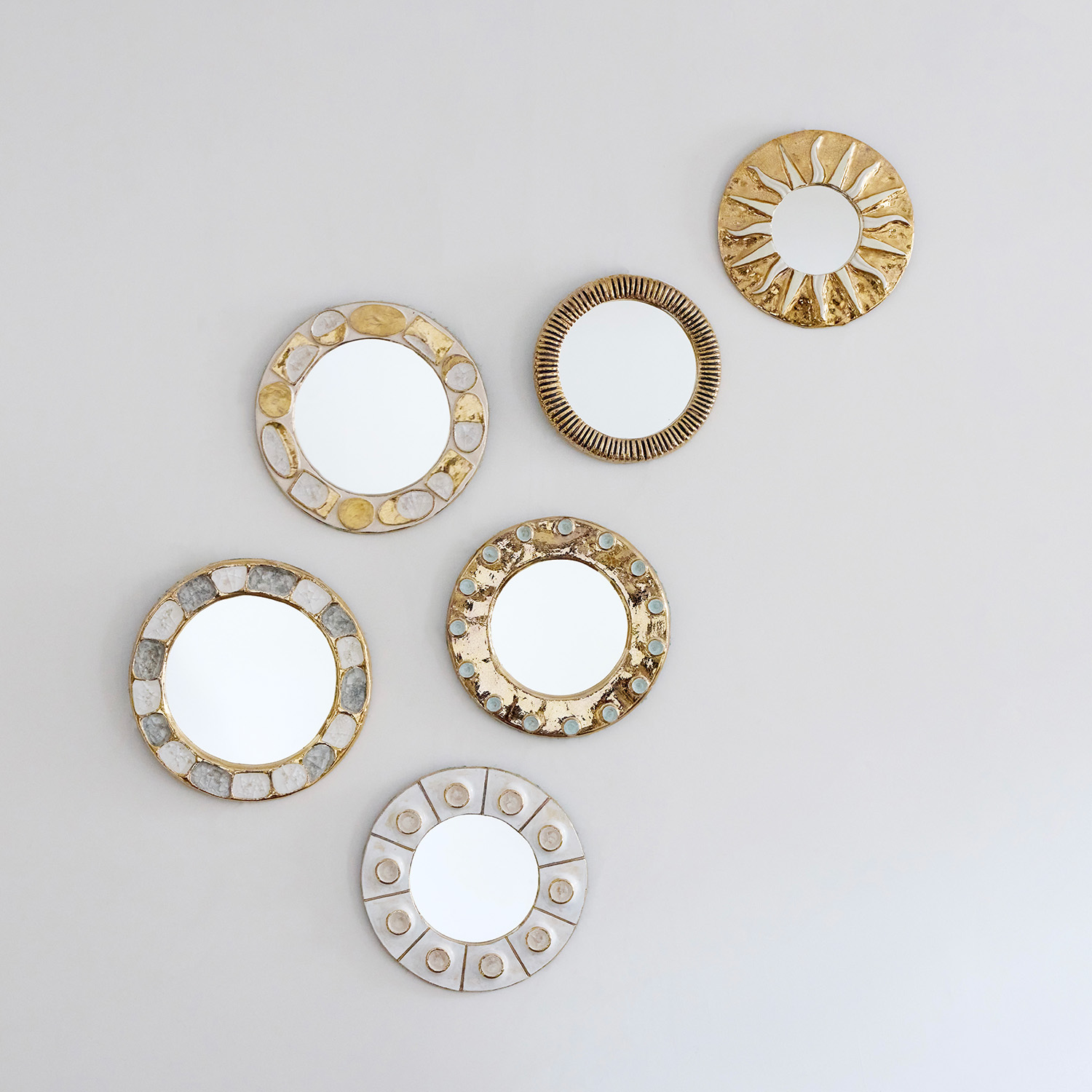 Miroir - le modèle créé vers 1950 - Detail D1