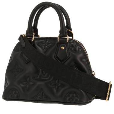Sac bandoulière Louis Vuitton  Alma BB en cuir monogram noir Sac bandoulière Louis Vuitton  Alma BB en cuir monogram noir