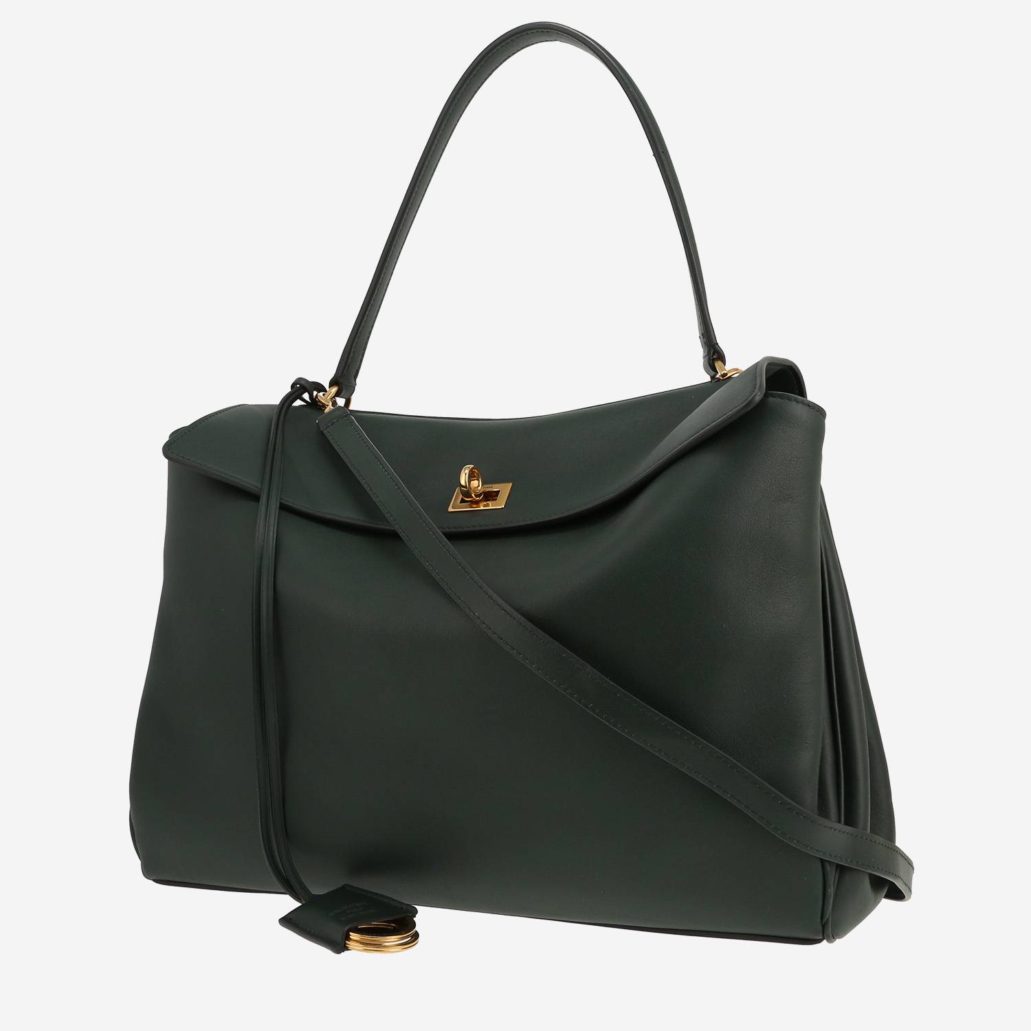 Borsa Balenciaga  Rodeo in pelle verde