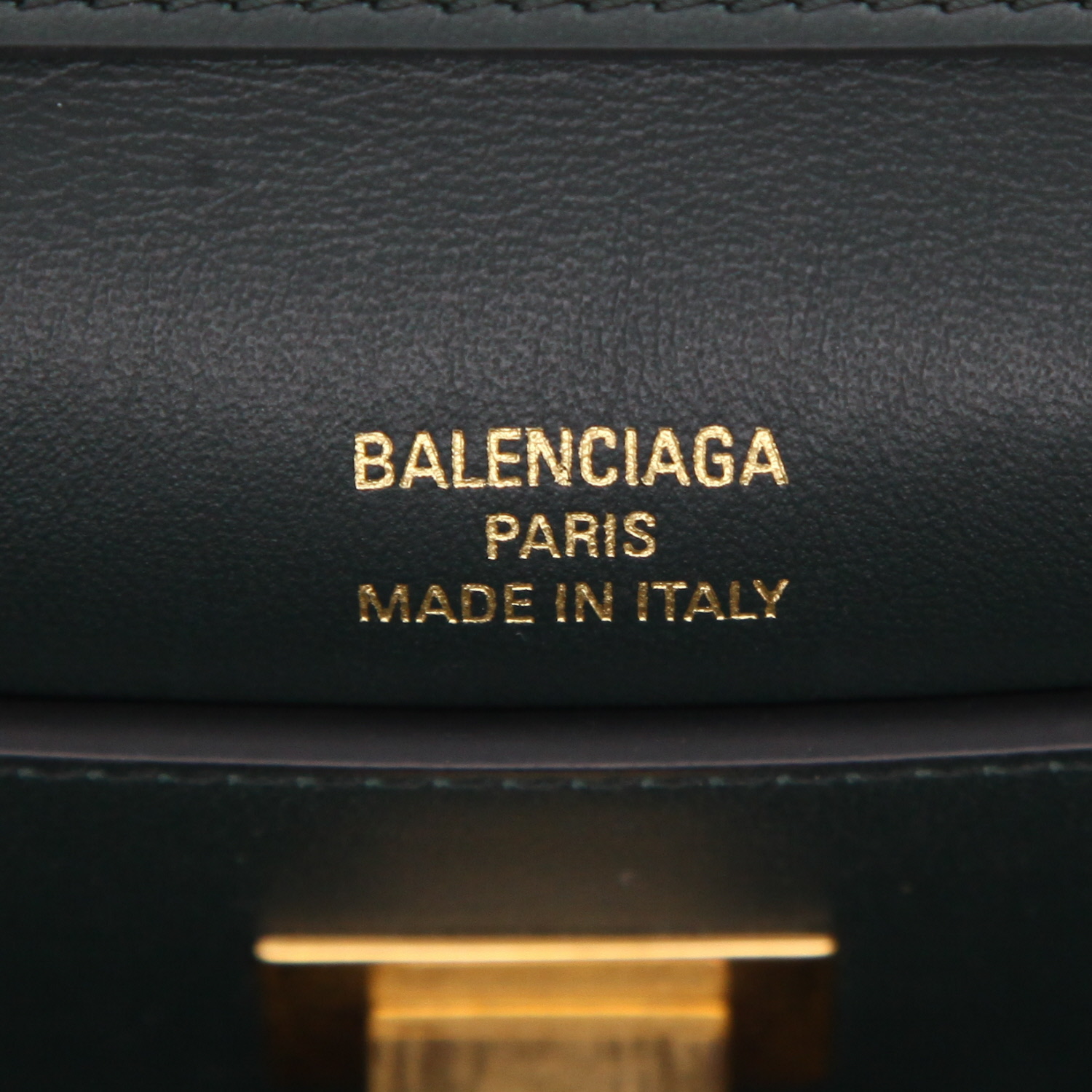 Sac à main Balenciaga  Rodeo en cuir vert - Detail D2