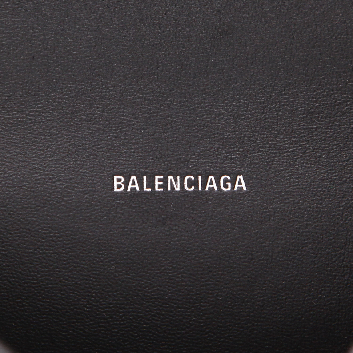 Bolso bandolera Balenciaga  Hourglass en cuero negro y lentejuelas - Detail D2