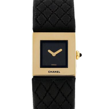 Reloj Chanel Matelassé de oro amarillo Ref: Chanel - H0109  Circa 2008