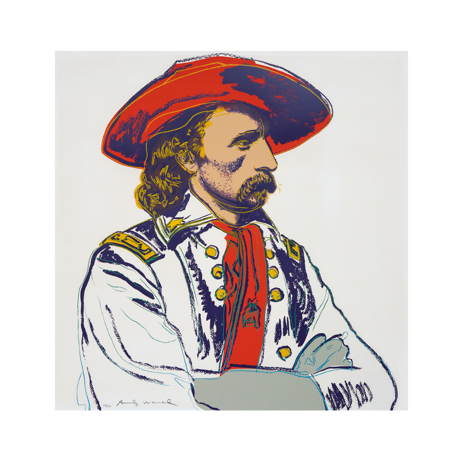 General Custer, from Cowboys and Indians - 1986 - Detail D1
