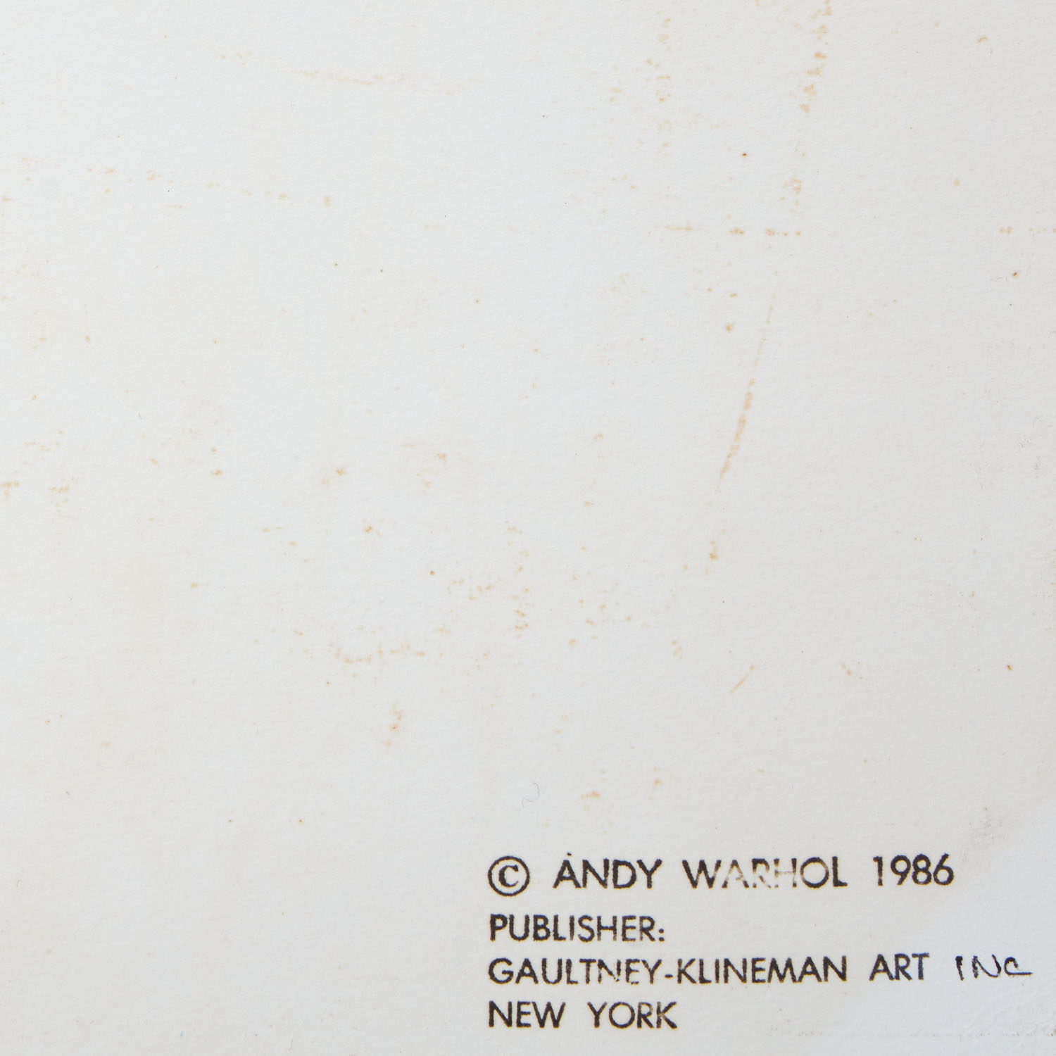 General Custer, from Cowboys and Indians - 1986 - Detail D5