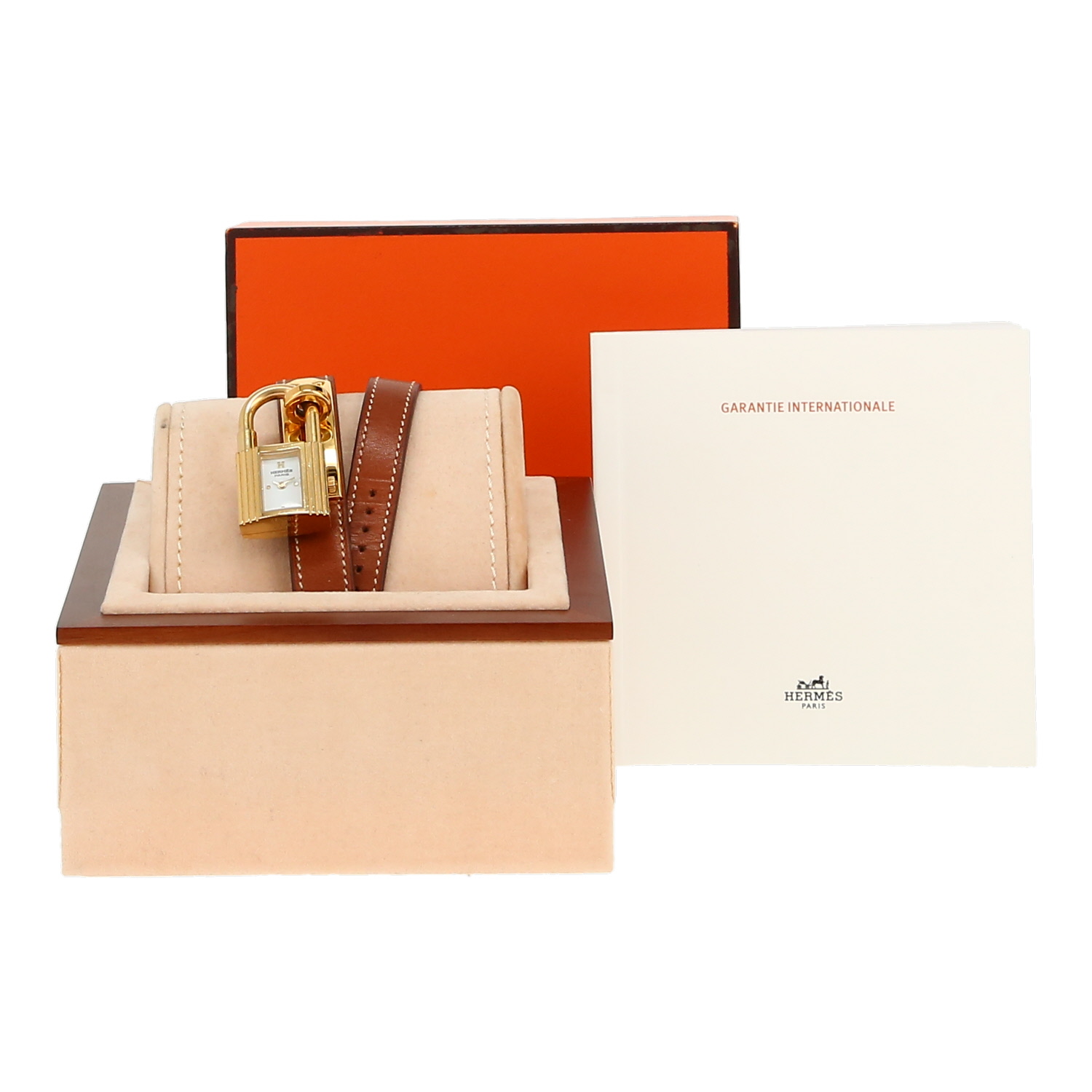 Reloj Hermès Montre Kelly de oro chapado Ref: Hermès - KE1.201a  Circa 2010 - Detail D2