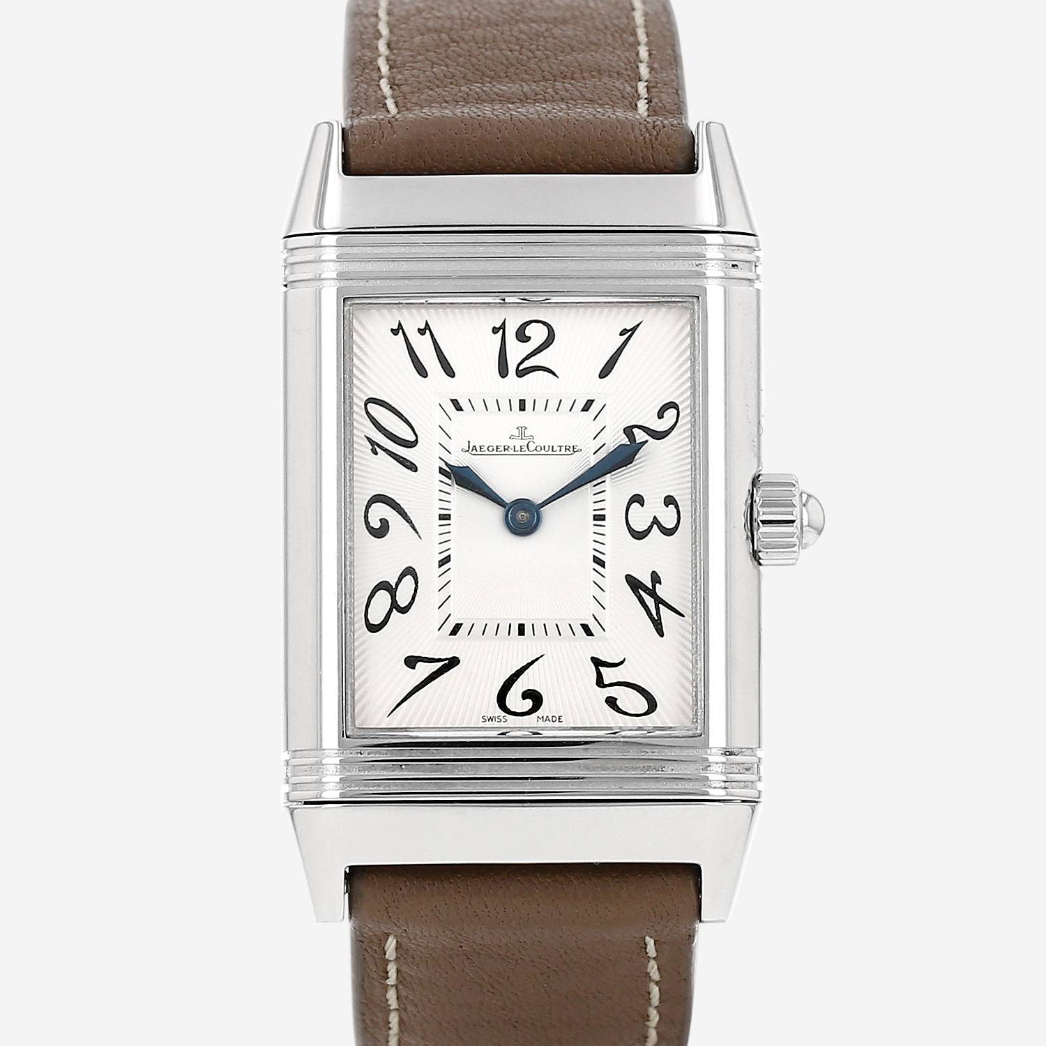 Jaeger-LeCoultre Reverso-Duetto  in stainless steel Ref: Jaeger-LeCoultre - 256.8.75  Circa 2010