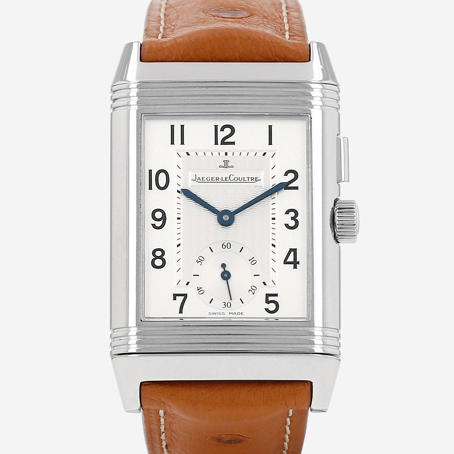 Reloj Jaeger-LeCoultre Reverso-Duoface de acero Ref: Jaeger-LeCoultre - 272.8.54  Circa 2000