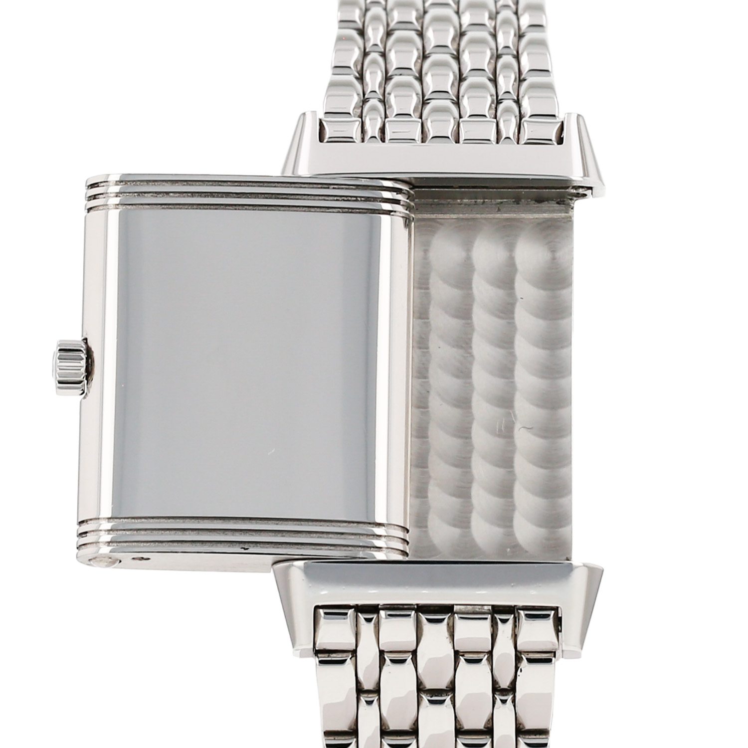Orologio Jaeger-LeCoultre Reverso-Classic in acciaio Ref: Jaeger-LeCoultre - 252.8.47  Circa 2000 - Detail D3