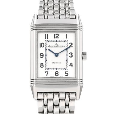 Reloj Jaeger-LeCoultre Reverso-Classic de acero Ref: Jaeger-LeCoultre - 252.8.47  Circa 2000