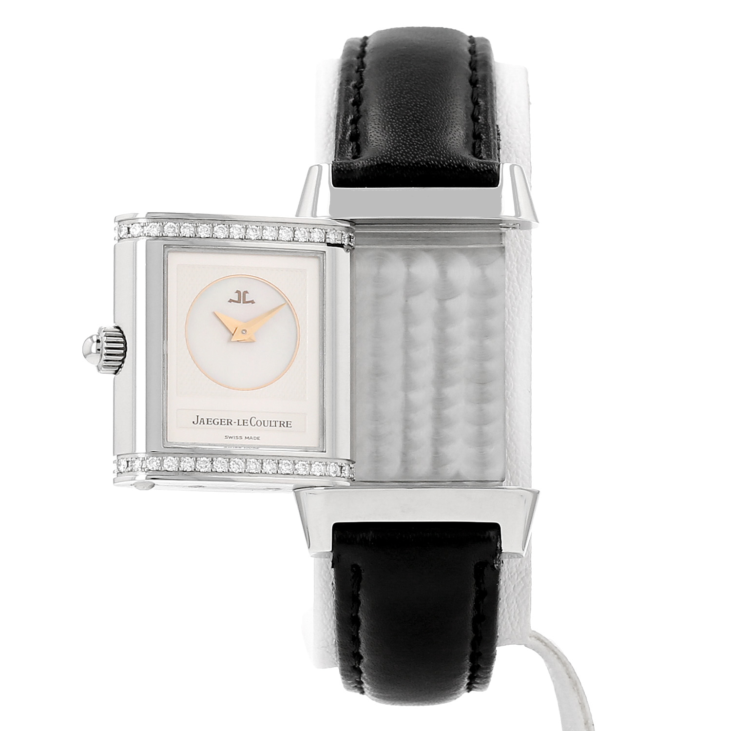 Jaeger-LeCoultre Reverso-Duetto  in stainless steel Ref: Jaeger Lecoultre - 266844  Circa 2000 - Detail D3