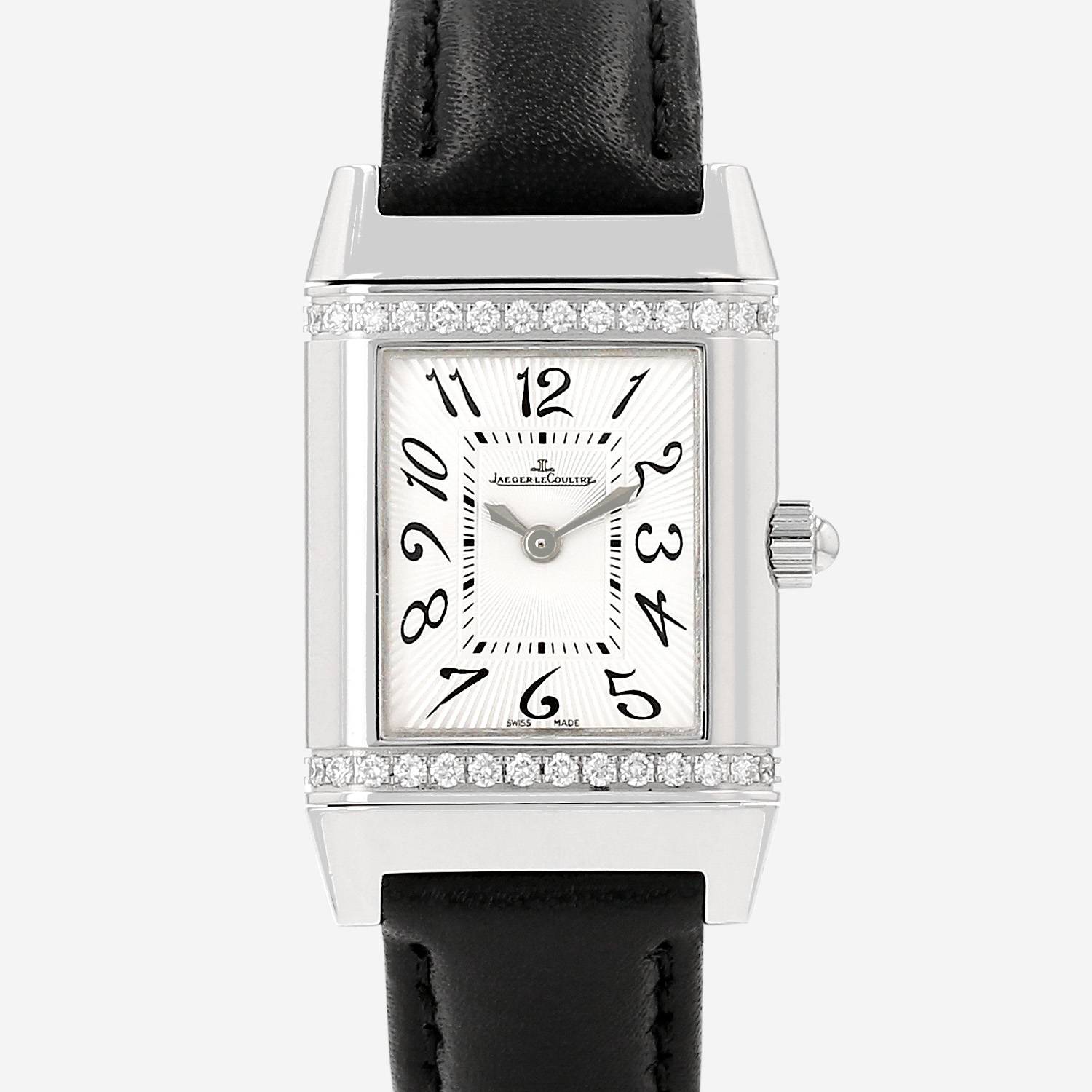 Jaeger-LeCoultre Reverso-Joaillerie  in stainless steel Ref: Jaeger-LeCoultre - 265886  Circa 2000