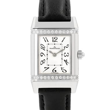 Reloj Jaeger-LeCoultre Reverso-Joaillerie de acero Ref: Jaeger-LeCoultre - 265.8.86  Circa 2000