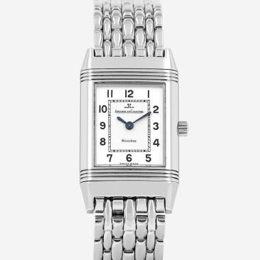 Montre Jaeger-LeCoultre Reverso Lady en acier Ref: Jaeger-LeCoultre - 260.8.08  Vers 2000