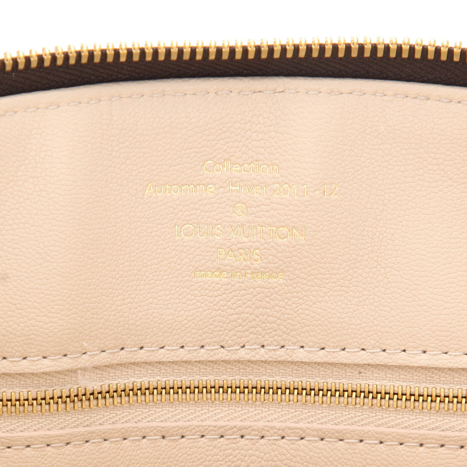 Sac à main Louis Vuitton  Lockit en toile monogram marron - Detail D2