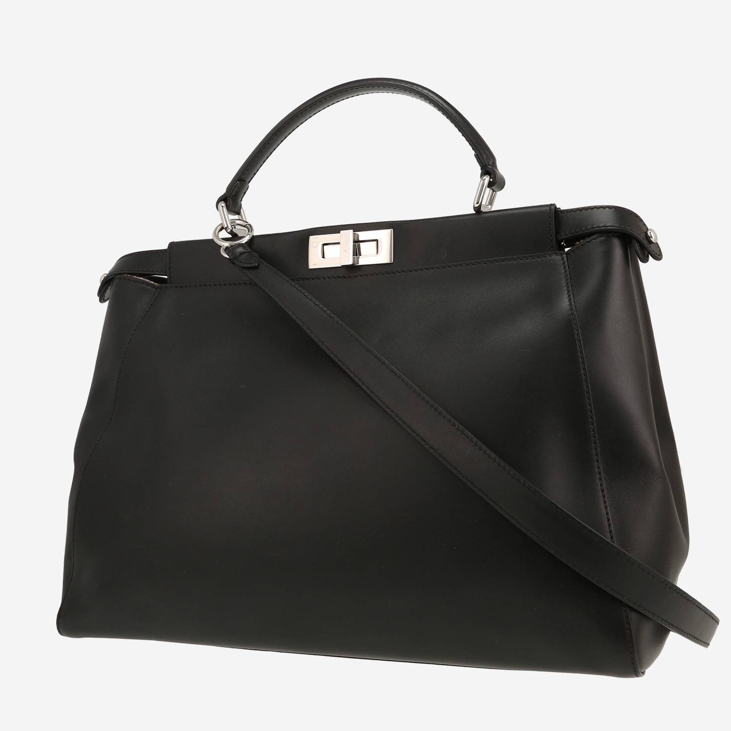 Borsa Fendi  Peekaboo in pelle nera