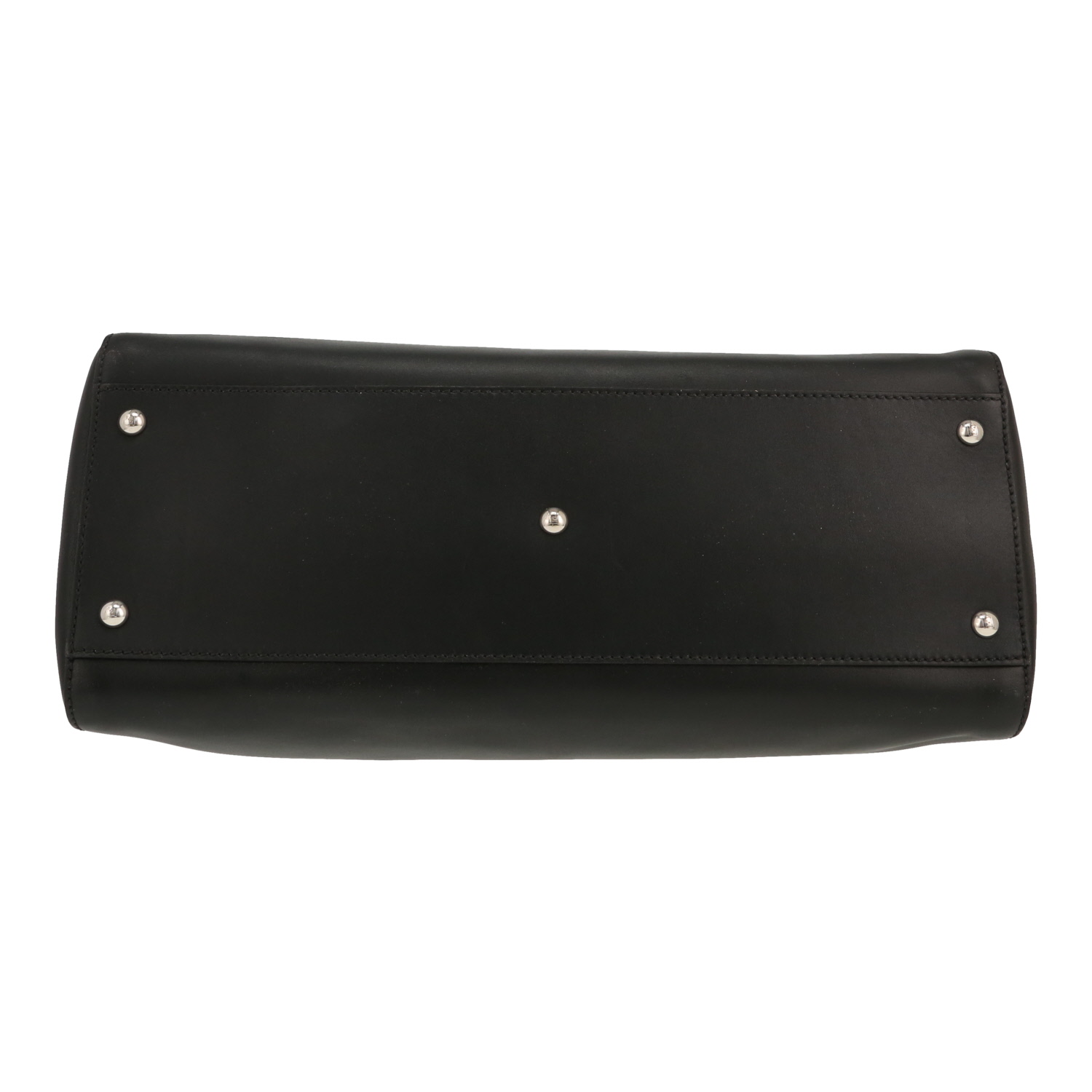 Bolso de mano Fendi  Peekaboo en cuero negro - Detail D1